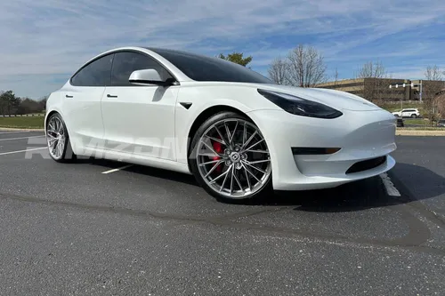 Литой диск HRE FF28 R19 8.5J 5x114.3 ET35 dia 73.1 - Фото вживую на авто №8