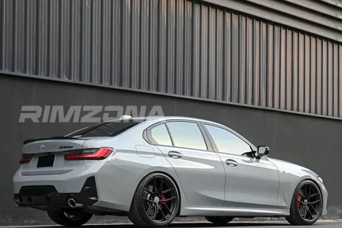 Литой диск HRE FF21 R18 8J 5x120 ET35 dia 72.6 - Фото вживую на авто №4