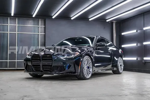 Литой диск HRE FF28 R19 8.5J 5x114.3 ET35 dia 73.1 - Фото вживую на авто №2