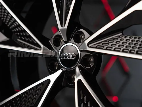 Кованый диск В стиле Audi RS7 R20 9J 5x112 ET30 dia 66.6 - Фото вживую №5