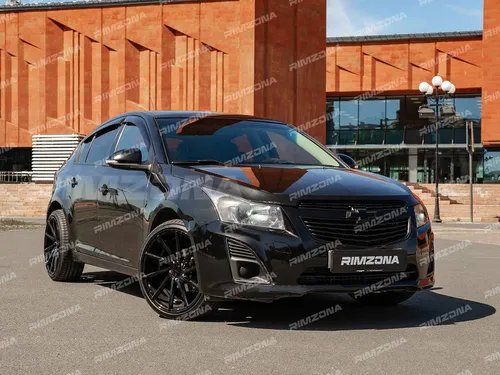Литой диск В СТИЛЕ VOSSEN CVT R17 7.5J 4x100 ET38 dia 73.1 - Фото вживую на авто №8
