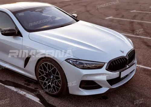 Литой диск В стиле BMW 813 STYLE R19 9.5J 5x112 ET35 dia 66.6 - Фото вживую на авто №3