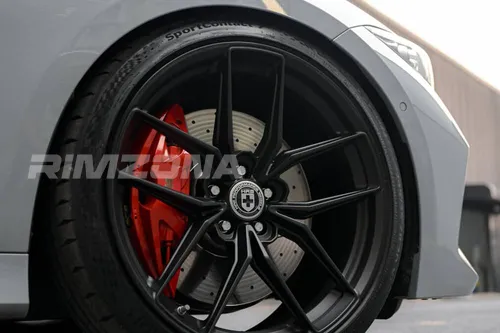 Литой диск HRE FF21 R18 8J 5x120 ET35 dia 72.6 - Фото вживую на авто №3