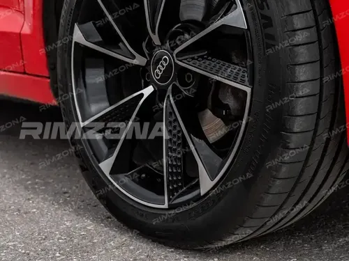 Литой диск В стиле Audi RS7 2020 R18 8J 5x112 ET35 dia 66.6 - Фото вживую на авто №3