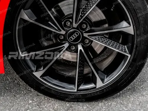 Литой диск В стиле Audi RS7 2020 R18 8J 5x112 ET35 dia 66.6 - Фото вживую на авто №6