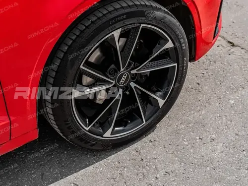 Литой диск В стиле Audi RS7 2020 R18 8J 5x112 ET35 dia 66.6 - Фото вживую на авто №5