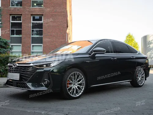 Литой диск VORSTEINER LK013 R19 8.5J 5x114.3 ET35 dia 73.1 - Фото вживую на авто №2