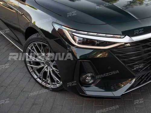 Литой диск VORSTEINER LK013 R19 8.5J 5x114.3 ET35 dia 73.1 - Фото вживую на авто №8