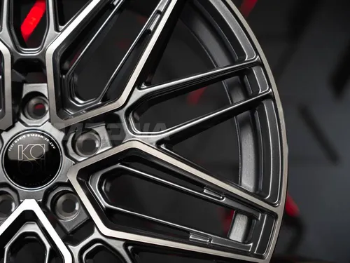 Литой диск В СТИЛЕ VOSSEN HF-7 R19 8.5J 5x114.3 ET35 dia 73.1 - Фото вживую №4