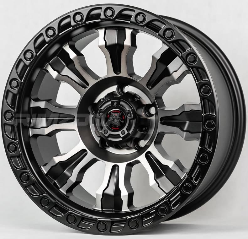Литые диски BLACK RHINO 087-7 R17 9J 5x127 ET-10 dia 71.5 (ЧЕРНЫЙ