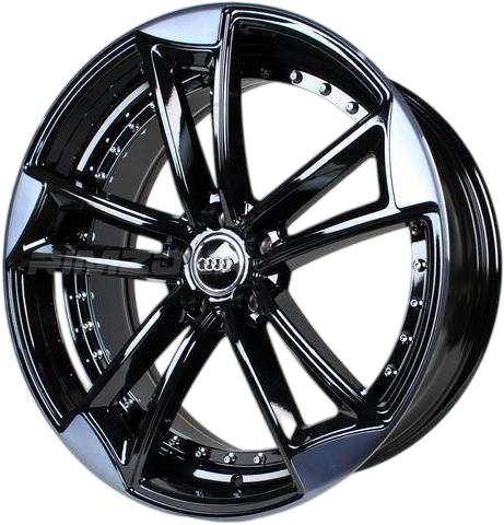 Литые диски В стиле Audi ROTOR 5 R21 9J 5x112 ET30 dia 66.5 (BMFDARK ...