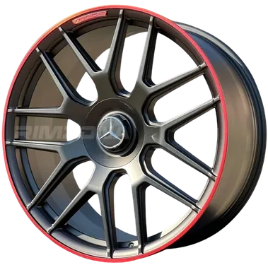 Кованый диск В стиле Mercedes AMG 7 Double Spoke R22 10J 5x130 ET26 dia 84.1