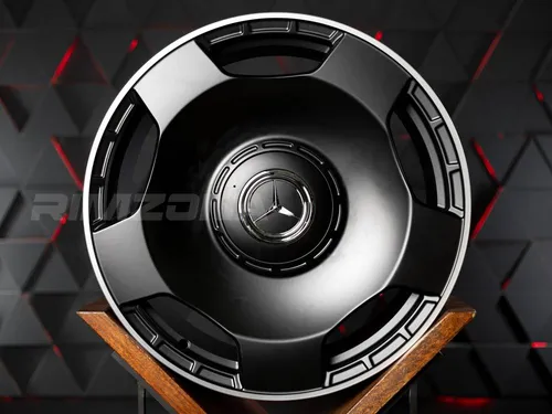 Кованый диск В стиле Mercedes AMG MONOBLOCK R23 10/11.5J 5x112 ET45/47 dia 66.6 - Фото вживую №2