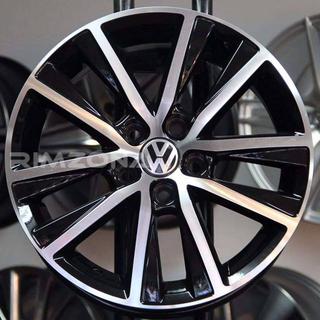 Литые диски REPLICA Polo R15 6J 5x100 ET40 dia 57.1 (Черный с ...