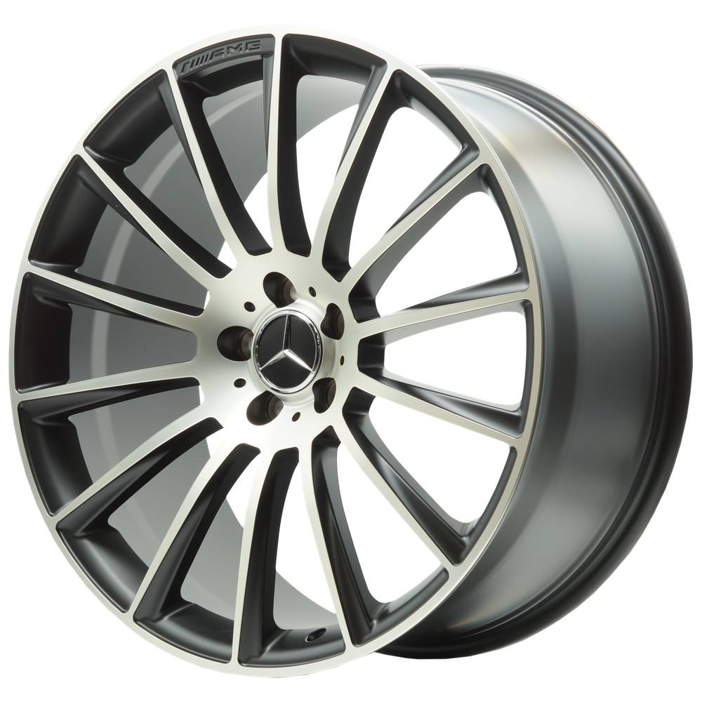 Кованый диск В стиле Mercedes AMG 14 SPOKE R22 9.5J 5x112 ET45 dia 66.6