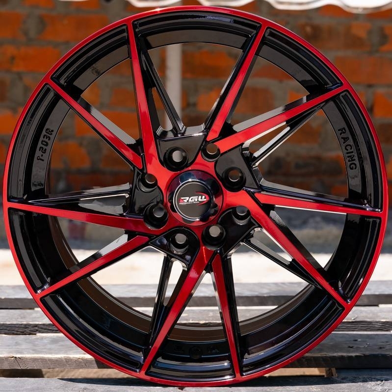 Литые диски A-Rims RGW R16 7J 4x100/4x114.3 ET38 dia 73.1 (ЧЕРНЫЙ С ...