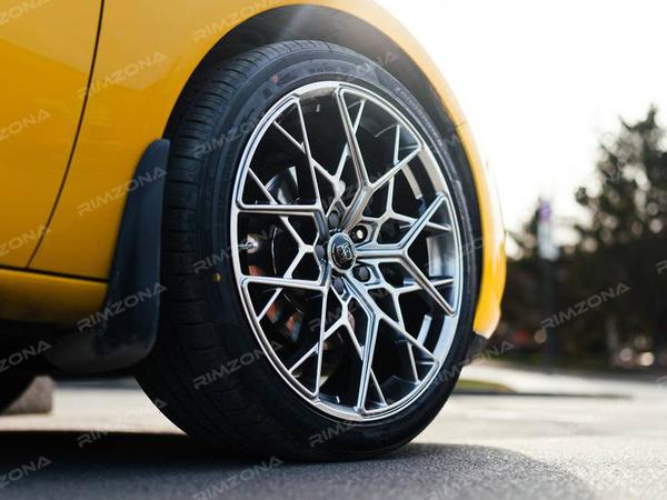 Opel Astra GTC на литых дисках в стиле HRE FF10 - Фото № 7